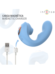 INTENSE GINA ESTIMULADOR DE CLITORIS MULTIFUNCION AZUL