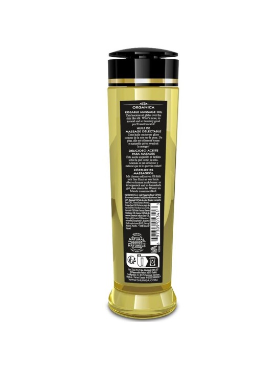 SHUNGA ACEITE DE MASAJE ORGANICO FRAMBUESA 240 ML