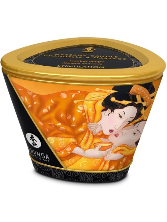 SHUNGA VELA DE MASAJE MANGO 170 ML