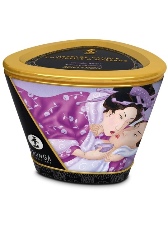 SHUNGA VELA DE MASAJE LAVANDA 170 ML