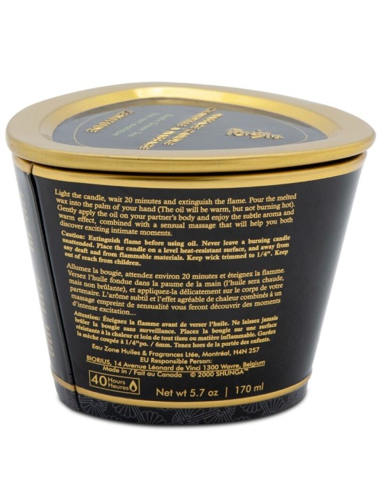 SHUNGA VELA DE MASAJE LAVANDA 170 ML