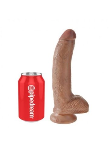 KING COCK DILDO REALISTICO CON TESTICULOS 228 CM