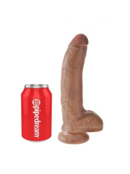 KING COCK DILDO REALISTICO CON TESTICULOS 228 CM