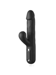 FETISH FANTASY SERIES VIBRADOR RABBIT SONIX SILICONE THRUSTER NEGRO