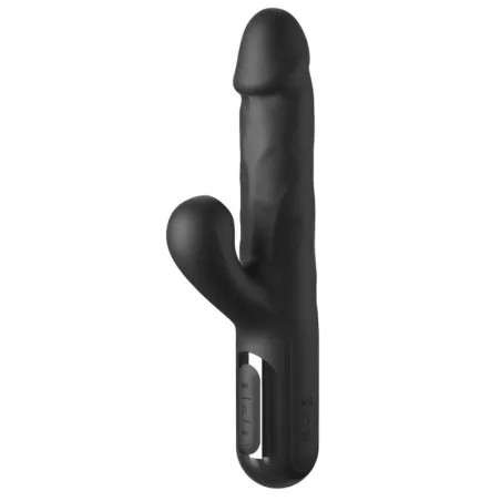 FETISH FANTASY SERIES VIBRADOR RABBIT SONIX SILICONE THRUSTER NEGRO