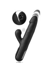 FETISH FANTASY SERIES VIBRADOR RABBIT SONIX SILICONE THRUSTER NEGRO