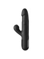 FETISH FANTASY SERIES VIBRADOR RABBIT SONIX SILICONE THRUSTER NEGRO