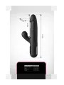FETISH FANTASY SERIES VIBRADOR RABBIT SONIX SILICONE THRUSTER NEGRO
