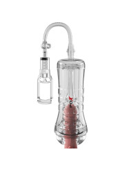 PDX ELITE MASTURBADOR TRANSPARENTE VIEWTUBE VAC XXL CON BOMBA DE SUCCION 273 CM