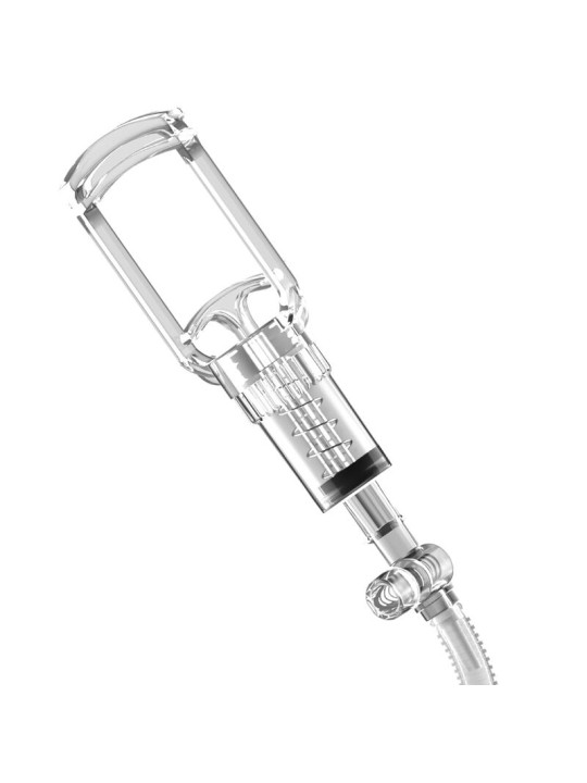 PDX ELITE MASTURBADOR TRANSPARENTE VIEWTUBE VAC XXL CON BOMBA DE SUCCION 273 CM