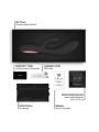 LELO INA THRUST VIBRADOR RABBIT CON EMPUJE NEGRO
