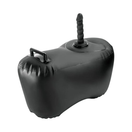 FETISH FANTASY SERIES SILLON HINCHABLE BODY DOCK CON DILDO 692 CM NEGRO