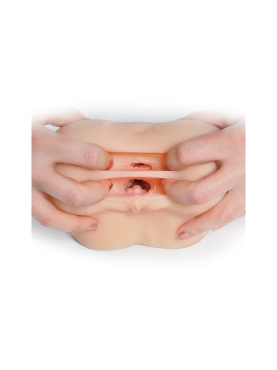 PIPEDREAMS EXTREME TOYZ MASTURBADOR MEGA STROKER ANO Y VAGINA