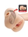 PDX PLUS MASTURBADOR DOBLE VIBRADOR DOUBLE POUNDER SQUEEZE LIGHT 205 CM