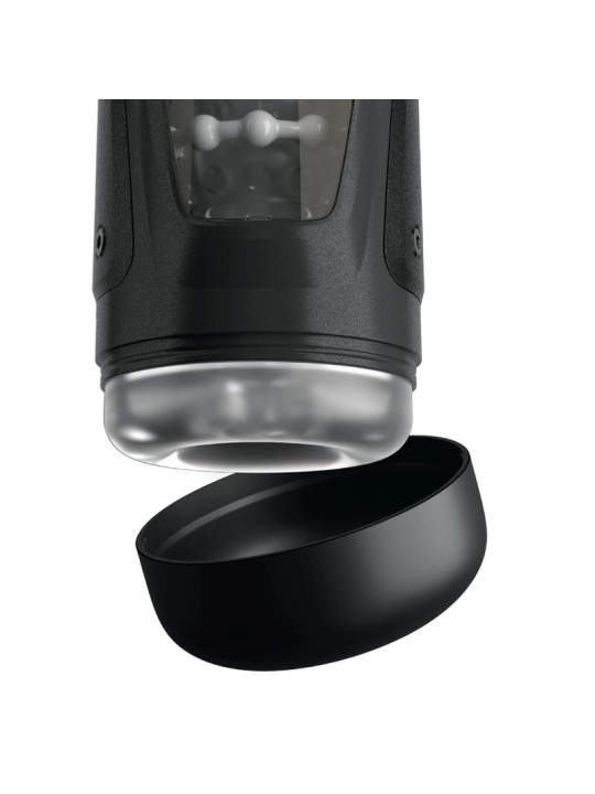 PDX ELITE MASTURBADOR AUTOMATICO MOTO BATOR PRO THRUSTING STROKER VIBRADOR Y CALOR 265 CM
