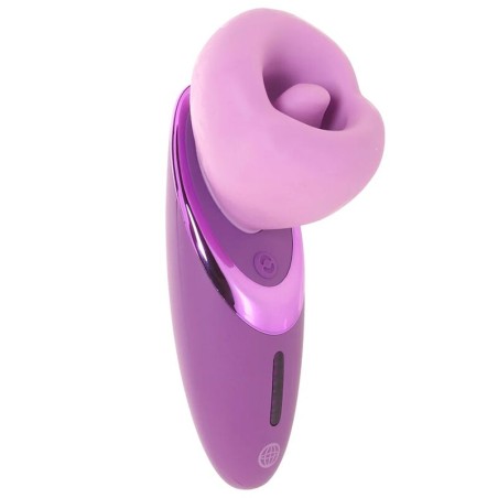 FANTASY FOR HER SUCCIONADOR DE CLITORIS CON VIBRACION PLEASURE SUCKER MORADO