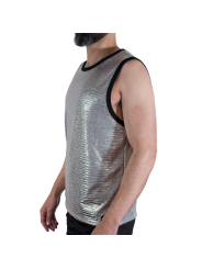 MACHO CAMISETA BRILLO TEXTURA S M