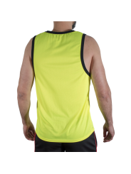 MACHO CMV001 CAMISETA GYM AMARILLA S M