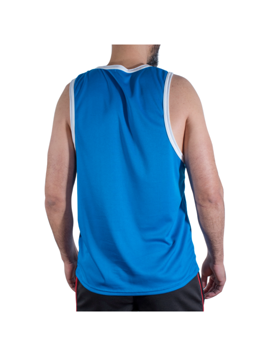MACHO CMV002 CAMISETA GYM AZUL S M