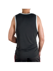 MACHO CMV004 CAMISETA GYM NEGRA S M