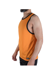 MACHO CMV005 CAMISETA GYM NARANJA S M