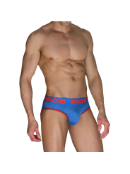 MACHO MCH005 SLIP CLASICO AZULON ROJO S