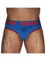 MACHO MCH005 SLIP CLASICO AZULON ROJO S