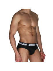 MACHO MCH007 SLIP CLASICO NEGRO NEGRO S