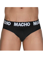 MACHO MCH007 SLIP CLASICO NEGRO NEGRO S