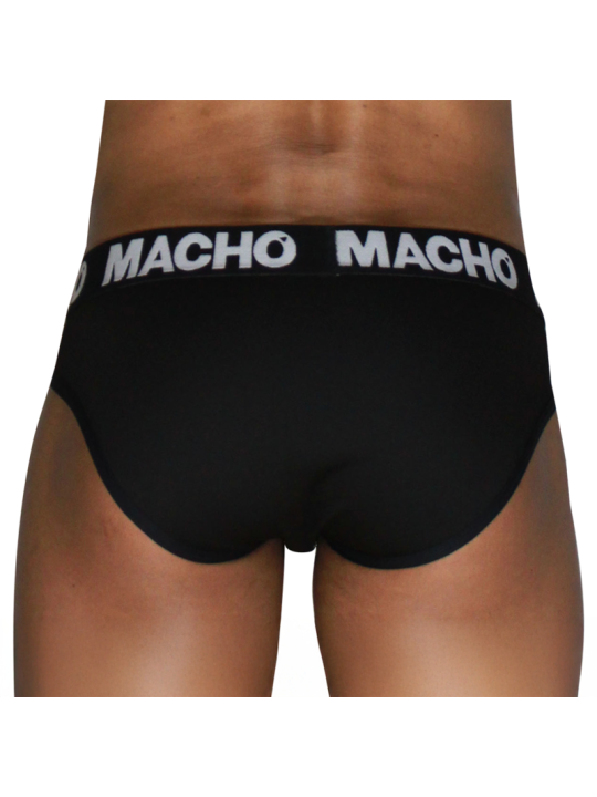 MACHO MCH007 SLIP CLASICO NEGRO NEGRO S