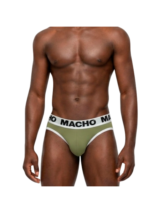MACHO MCH013 SLIP VERDE MILITAR S