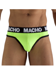 MACHO MTG001 TANGA AMARILLO FLUOR S