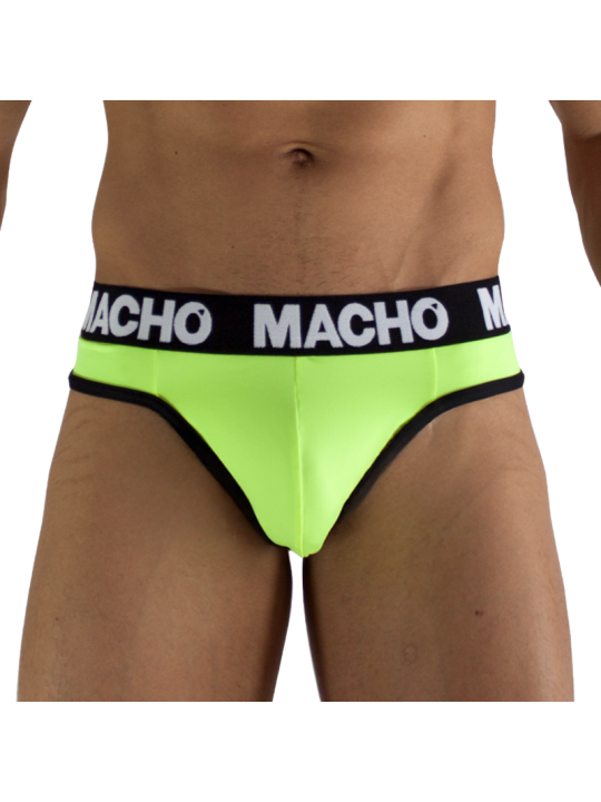 MACHO MTG001 TANGA AMARILLO FLUOR S