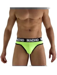 MACHO MTG001 TANGA AMARILLO FLUOR S