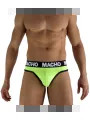 MACHO MTG001 TANGA AMARILLO FLUOR S