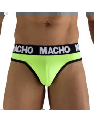 MACHO MTG001 TANGA AMARILLO FLUOR S