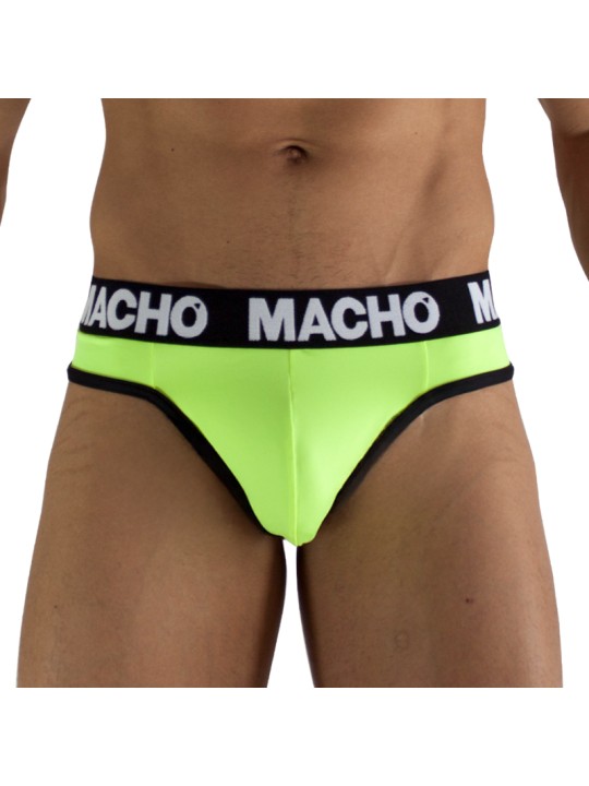MACHO MTG001 TANGA AMARILLO FLUOR S