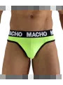 MACHO MTG001 TANGA AMARILLO FLUOR S