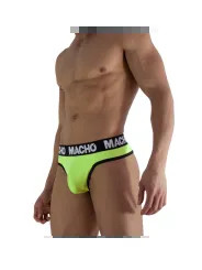 MACHO MTG001 TANGA AMARILLO FLUOR S