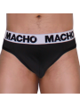 MACHO MTG002 TANGA NEGRO NEGRO S