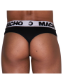 MACHO MTG002 TANGA NEGRO NEGRO S
