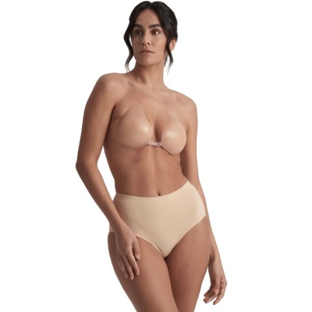 BYE BRA COPAS DE SILICONA BEIGE COPA
