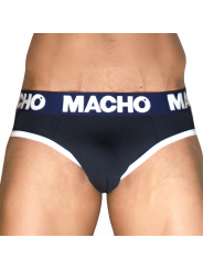 MACHO MCH008 SLIP CLASICO AZUL MARINO M