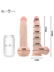 MR INTENSE BRUCE XL DILDO SILICONA 255 CM O 55 CM