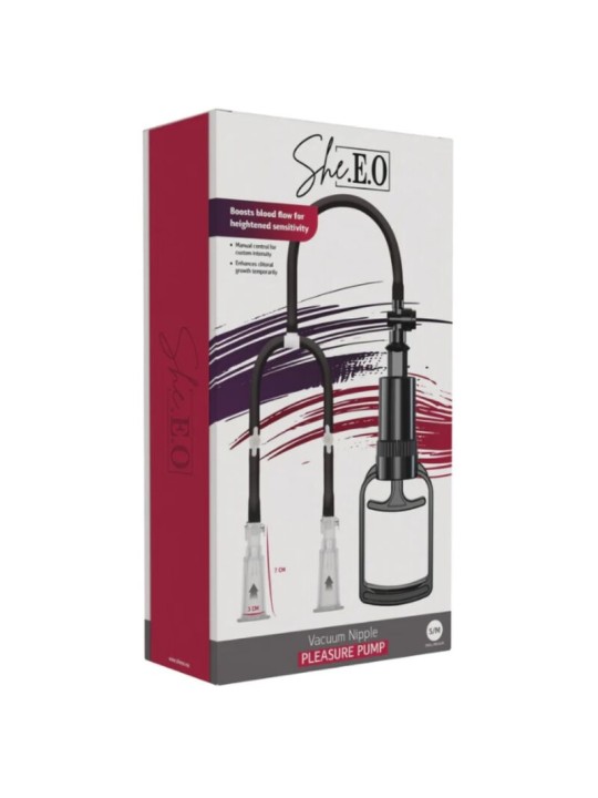 SHEEO BOMBA DE VACIO PARA PEZONES S M