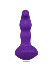 SHEEO ESTIMULADOR ANAL VIBRADOR ROTATIVO CON CONTROL REMOTO MORADO