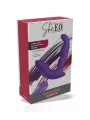 SHEEO ESTIMULADOR ANAL VIBRADOR ROTATIVO CON CONTROL REMOTO MORADO