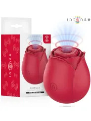 INTENSE CAMELLIA ROSA SUCCIONADOR DE CLITORIS POR ONDAS BURDEOS