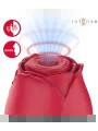 INTENSE CAMELLIA ROSA SUCCIONADOR DE CLITORIS POR ONDAS BURDEOS