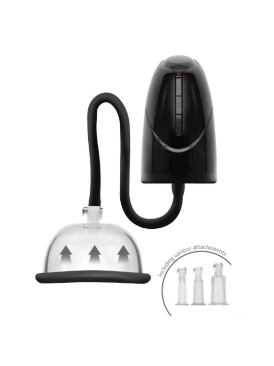 SHEEO BOMBA AUTOMATICA DE VACIO PARA VAGINA Y CLITORIS NEGRA